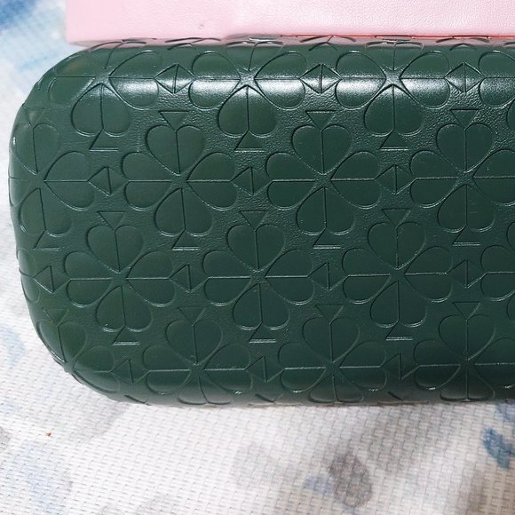 Kate Spade Glasses Or Sunglasses Case So Happy To See You Matching Dust Cloth - Picture 4 of 5